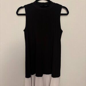 Chic Tiana B. Black & White Sleeveless Dress – Size 4P